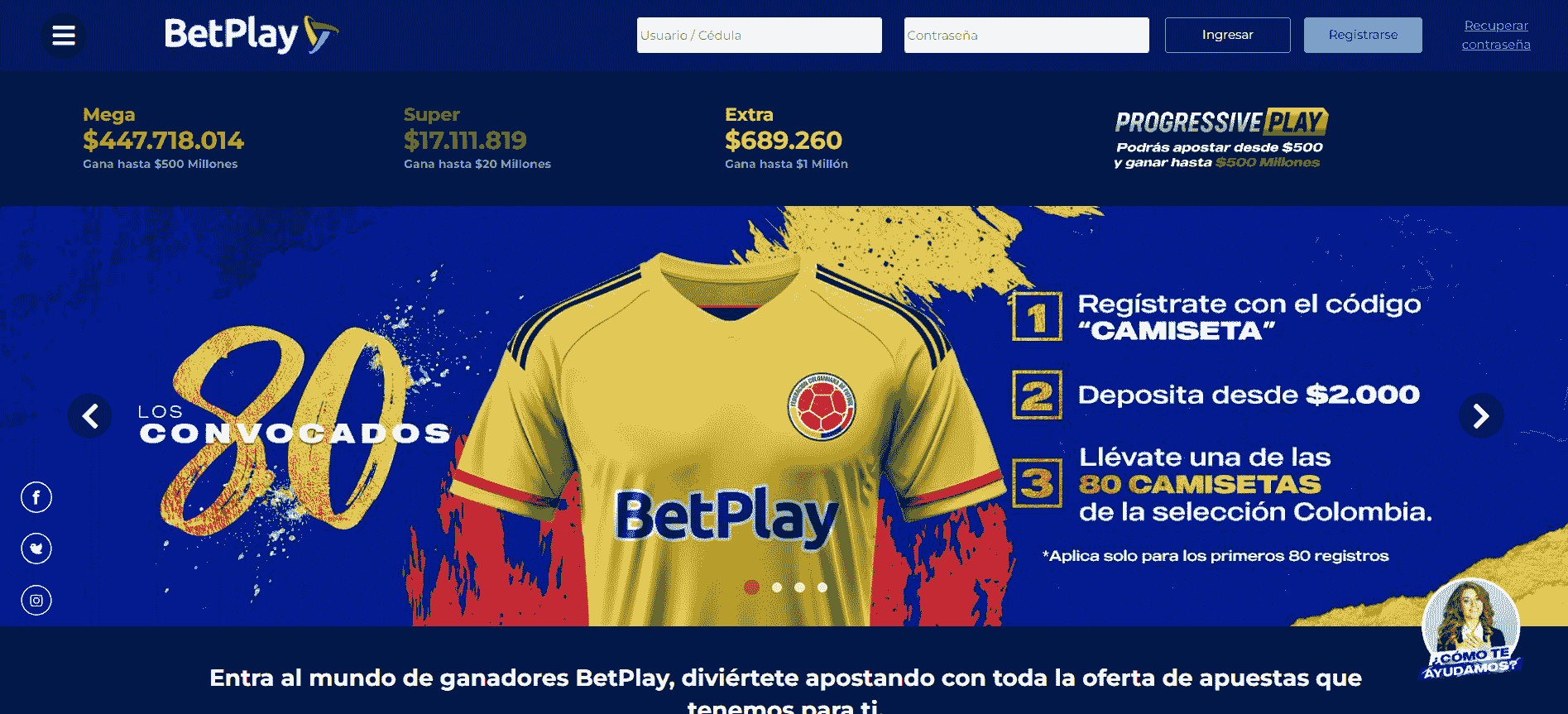 Betplay página principal